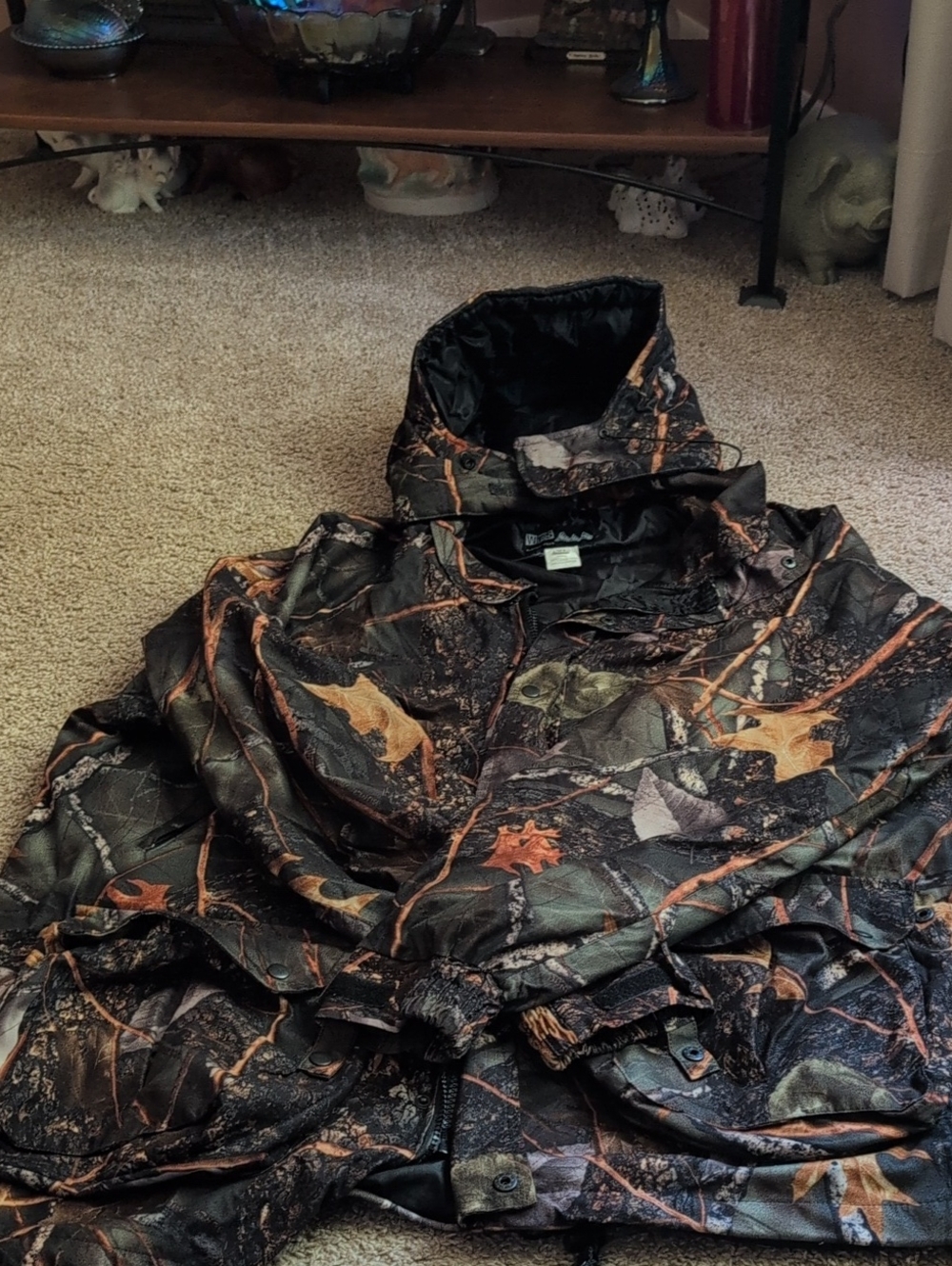 Element Men's Camouflage Field Jacket in Green, Brown, Black